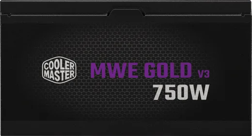 Cooler Master ATX 3.1 750W - 80+ Gold - MWE Gold 750 V3 Noir, vue 8