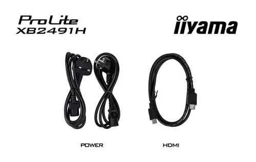 Iiyama Prolite XB2491H-B1 - 23.8" FHD 120Hz IPS 1ms Pivot HDMI Adaptive Sync, vue 14