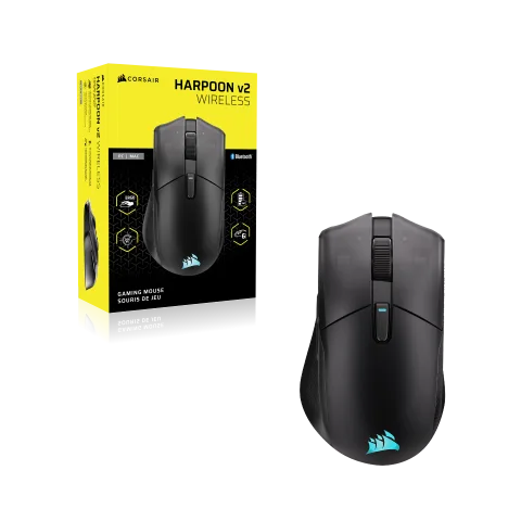 Corsair Harpoon V2 - Sans-Fil - RGB - Noir, vue 2