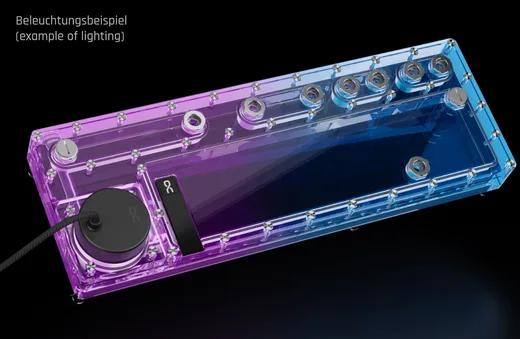 Alphacool Core Distro Plate 420 Left D5 avec pompe VPP Apex