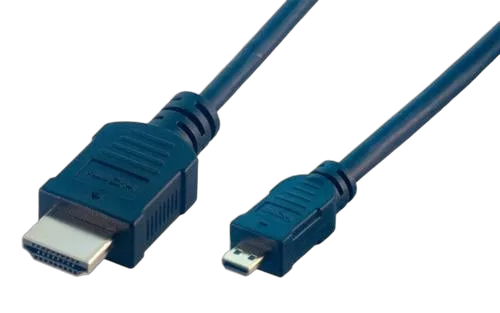 MCL Samar Câble HDMI vers Micor HDMI Highspeed + Ethernet mâle/mâle - 2m