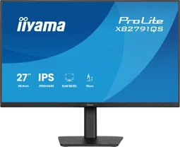 Iiyama Prolite XB2791QS-B1 -  27" QHD 75Hz IPS 1ms Pivot Adaptive Sync