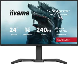 Iiyama GB2471HSU-B1 - 23.8" FHD 240Hz Fast-IPS 0.3ms USB-C G-SYNC-Seconde Vie