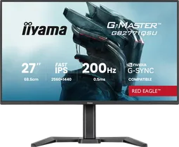 Iiyama G-Master GB2771QSU-B1 - 27" WQHD 200Hz Fast IPS 0.5ms avec Pivot G-Sync Adaptive Sync-Seconde Vie-Tr