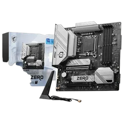 MSI B760M PROJECT ZERO - B760/LGA1700/DDR5/mATX