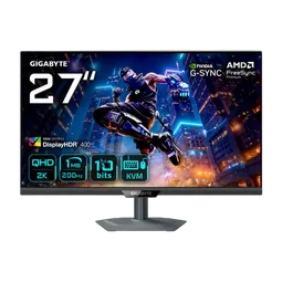 Gigabyte M27Q2 QD - 27" QHD 200Hz Quantum Dot Fast-IPS Pivot USB-C Compatible GSync-Seconde Vie