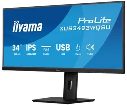 Iiyama XUB3493WQSU-B6 - 34" UWQHD 120Hz IPS PIP FreeSync, vue 2
