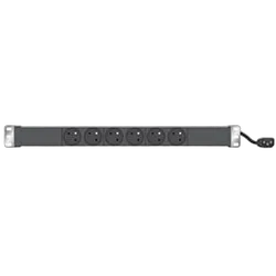 Multiprise Rackable 19" 6 prises/cordon C14