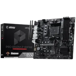 PRO B550M-P WIFI6E - B550/AM4/DDR4/mATX