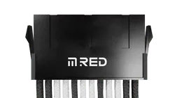 M.RED Kit extension 7 Câbles tressés Ultimate - Blanc Noir, vue 7