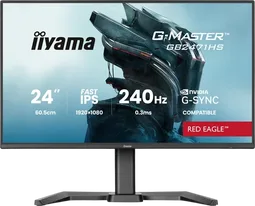Iiyama G-Master GB2471HS-B1 - 23.8" FHD 240Hz Fast IPS 0.3ms G-Sync Adaptive Sync