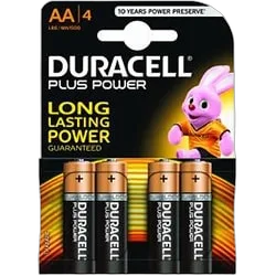 Duracell Lot de 4 Piles Alcaline 1,5V LR06