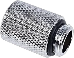 Alphacool Eiszapfen connecteur Mâle-Femelle 20mm G1/4 Argent