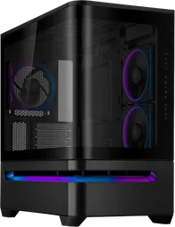 Asus Prime AP202 TG ARGB Noir - mT/Sans Alim/mATX
