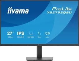 Iiyama Prolite XB2793QSU-B1 - 27" QHD 75Hz IPS 1ms Pivot Adaptive Sync