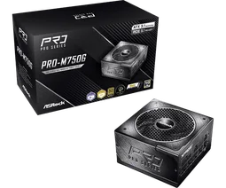ASRock ATX 750W - 80+ Gold - PRO-750G