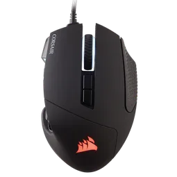 Corsair Scimitar Elite - Filaire - RGB - Noir