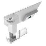 Asus XH01 ROG HERCULX Support carte graphique - Geforce RTX Série 40 - Blanc, miniature 4