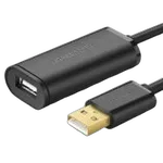 Câble USB-A Mâle vers USB-A Femelle/5m/Noir