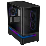 Asus Prime AP202 TG ARGB Noir - mT/Sans Alim/mATX, miniature 2
