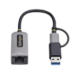 StarTech Adaptateur Ethernet vers USB-C/USB-A, miniature 4