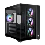 Thermaltake View 380 TG ARGB Noir - MT/Sans Alim/ATX, miniature 1