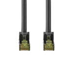 Nedis Câble RJ45 Cat7 S/FTP - 3m - Noir, miniature 2
