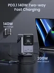 UGREEN PowerBank 5 ports - 48000mAh - 300W - Gris, miniature 6