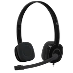 Logitech H151 Stereo - Filaire - Noir, miniature 1
