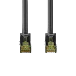 Nedis Câble RJ45 Cat7 S/FTP - 2m - Noir, miniature 2