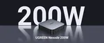 UGREEN Station de charge 6 ports - 200W - Noir/Gris, miniature 3
