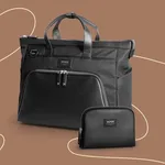Port Sac à main et pochette Muse Signature - 16" - Noir, miniature 10