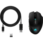 Corsair Scimitar Elite - Sans-Fil - RGB - Noir, miniature 10