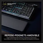 Corsair Skiff 100 Plus - Membrane - Filaire - RGB - Noir, miniature 5