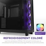 NZXT H6 Flow RGB Noir - MT/Sans alim/ATX, miniature 13