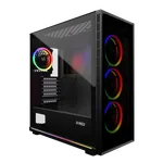 M.RED BLACK DESTROYER Glass-G - ARGB - MT/ATX-Seconde Vie, miniature 1