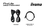 Iiyama Prolite XB2796HSC-B1 - 27" FHD 144Hz IPS Pivot USB-C PD 65W, miniature 16