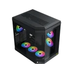Xigmatek Cubi MT/SansAlim/E-ATX - Noir-Seconde Vie, miniature 5