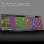 Advance R-Type Wireless - Membrane - Sans-Fil - RGB - Noir, miniature 3