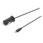 Chargeur voiture Micro USB -  Noir, miniature 2