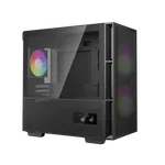 Deepcool CH360 DIGITAL Noir - GT/Sans Alim/Micro-ATX, miniature 2