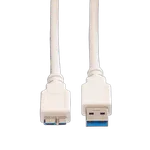 VALUE Câble USB 3.2 Gen1 - Micro USB 3 - 0.8m, miniature 3