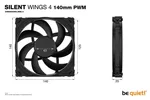 be quiet! SILENT WINGS 4 140mm PWM, miniature 5
