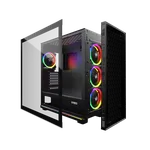 M.RED BLACK DESTROYER Gamma-G - ARGB - MT/ATX, miniature 2