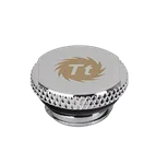 Thermaltake Embout Pacific G1/4 Stop Plug - Chrome Thermaltake, miniature 1