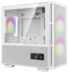 Deepcool CH360 DIGITAL Blanc - GT/Sans Alim/Micro-ATX, miniature 2