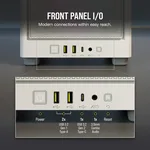 Corsair 2000D Airflow RGB Blanc - mT/Sans Alim/Mini-ITX, miniature 4