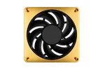 Alphacool Apex Stealth Metal 120mm - 3000rpm GOLD, miniature 1