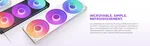 NZXT F240 RGB Core Fan (Single Frame) - Noir, miniature 7