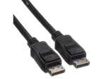 VALUE Câble DisplayPort mâle/mâle - 2m - Noir, miniature 2